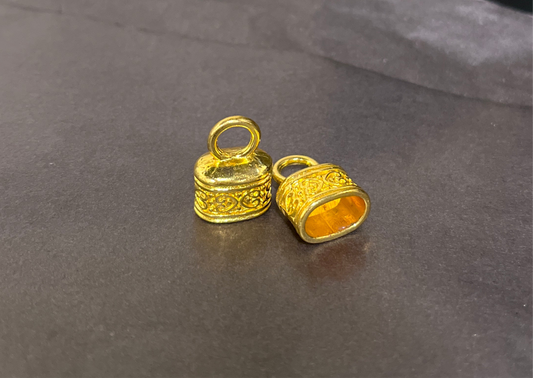 CORD ENDS OVAL KUMIHIMO GP