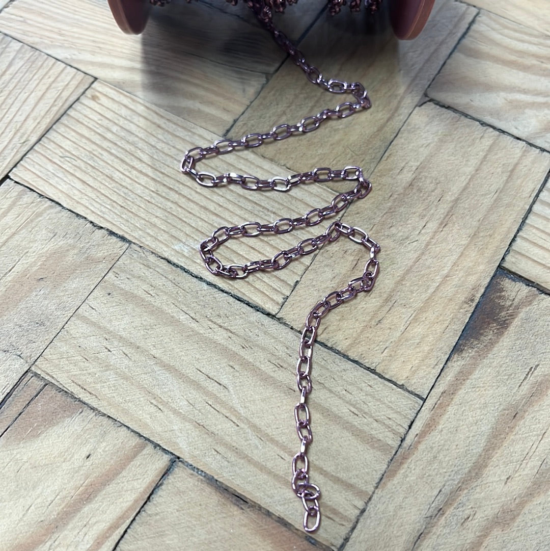 ALUMINUM CHAIN MEDIUM OVAL