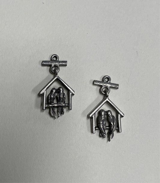 CHARM 2 BIRDS IN A CAGE AG