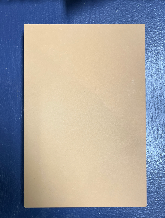 LINO BLOCK 6X9 MOUNTED