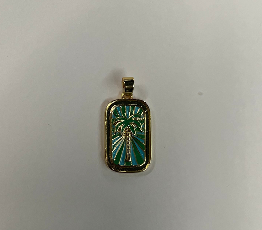 COCONUT TREE PENDANT
