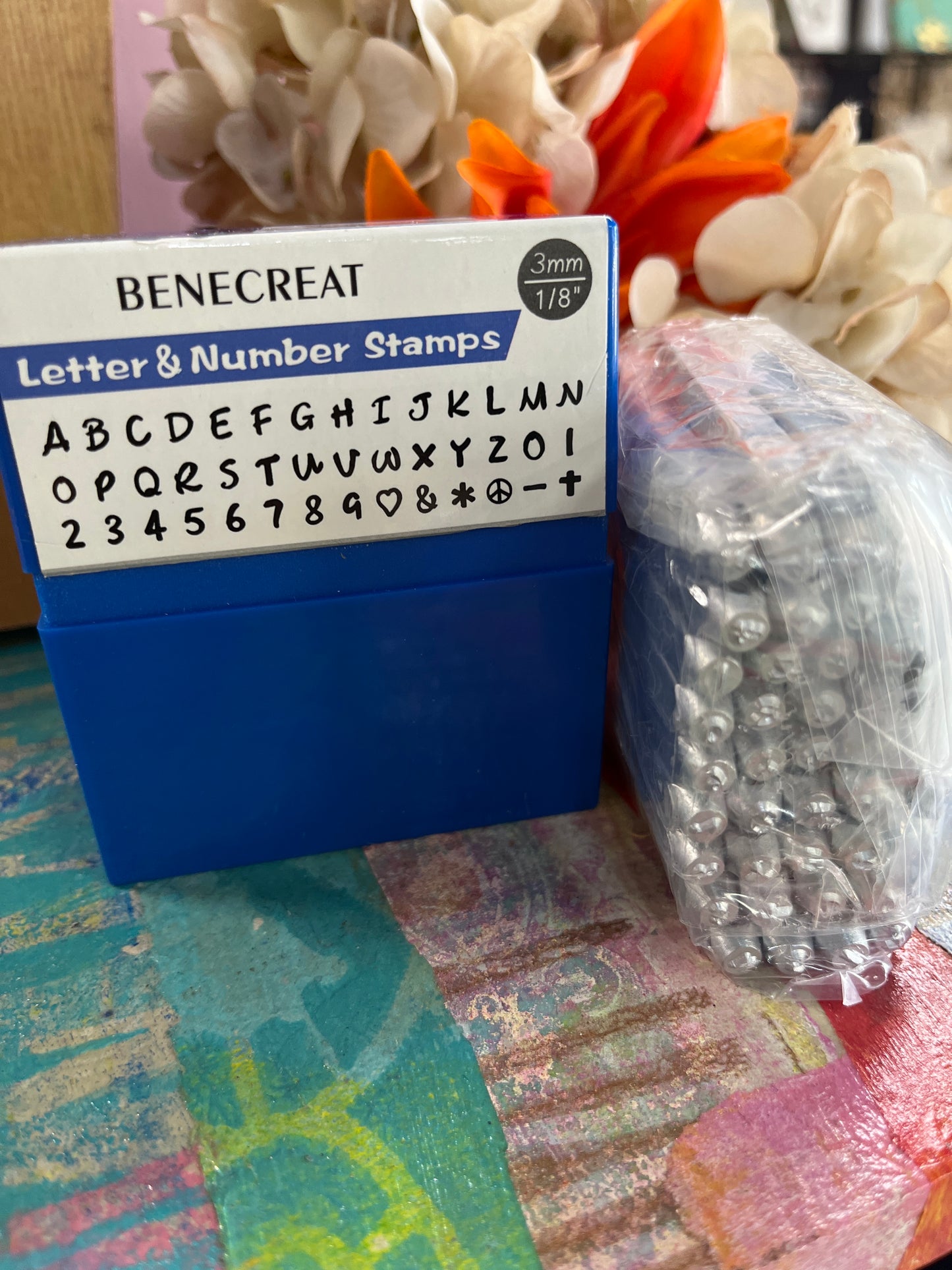 STAMP SET METAL 42 PC