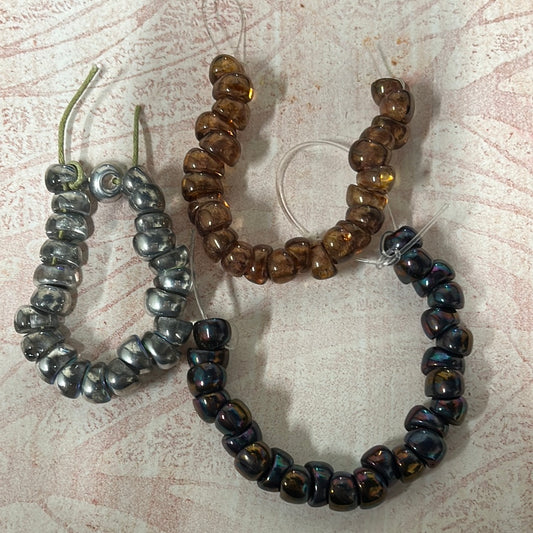 RONDELLE CZECH GLASS 5X10MM