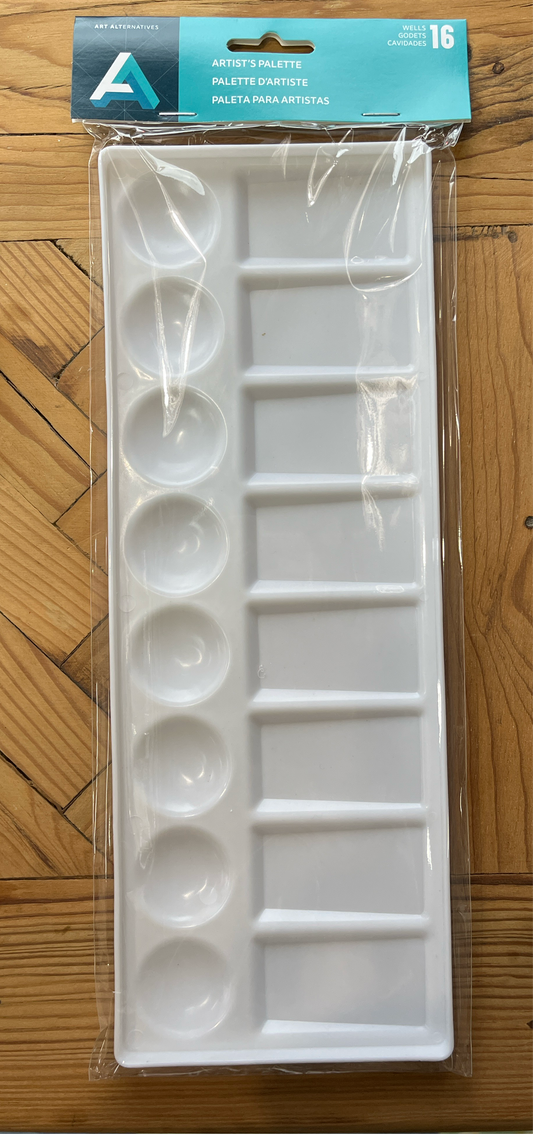 PALETTE PAINT TRAY RECTANGULAR 16 WELLS
