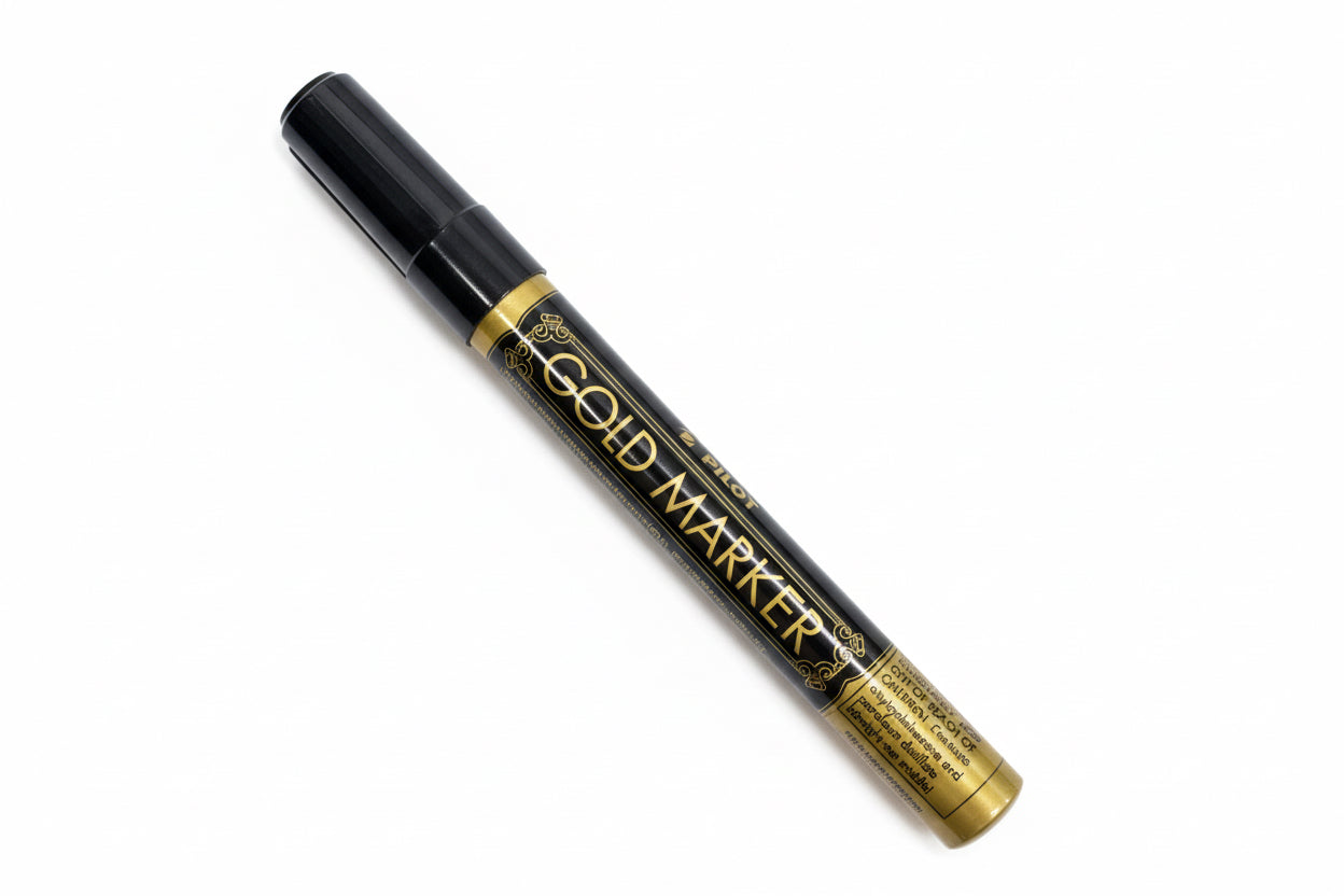 PILOT MARKER GOLD METALLIC MEDIUM