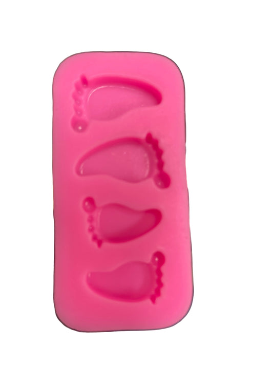 BABY FOOTPRINT SILICONE MOLD