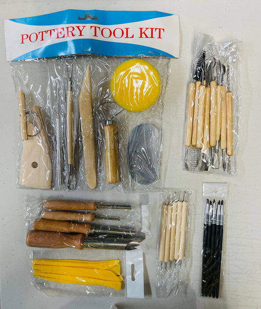 POTTERY CLAY KIT 40 pcs