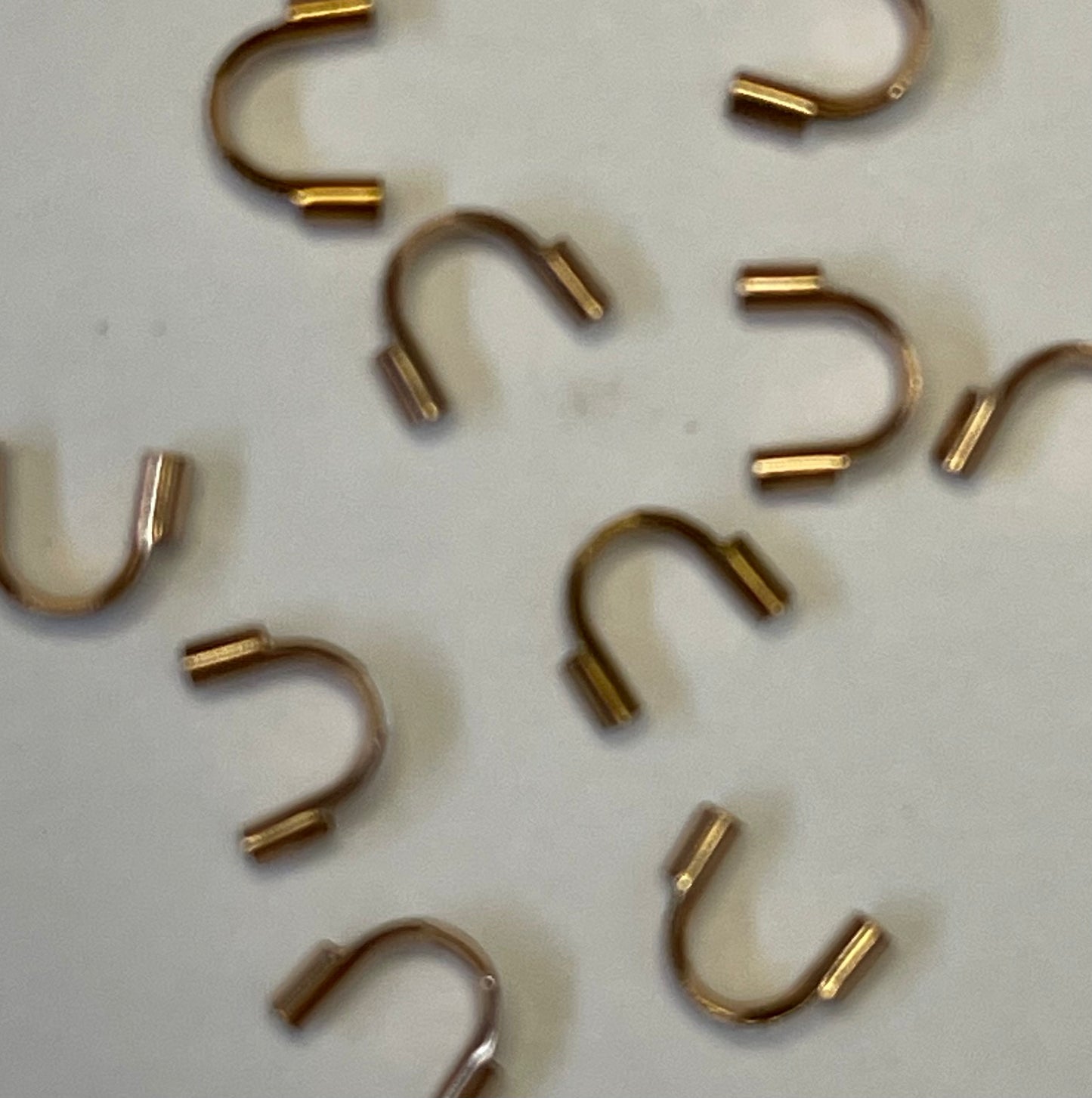 WIRE GUARDIAN SST ROSE GOLD 6.3MM 10 PCS