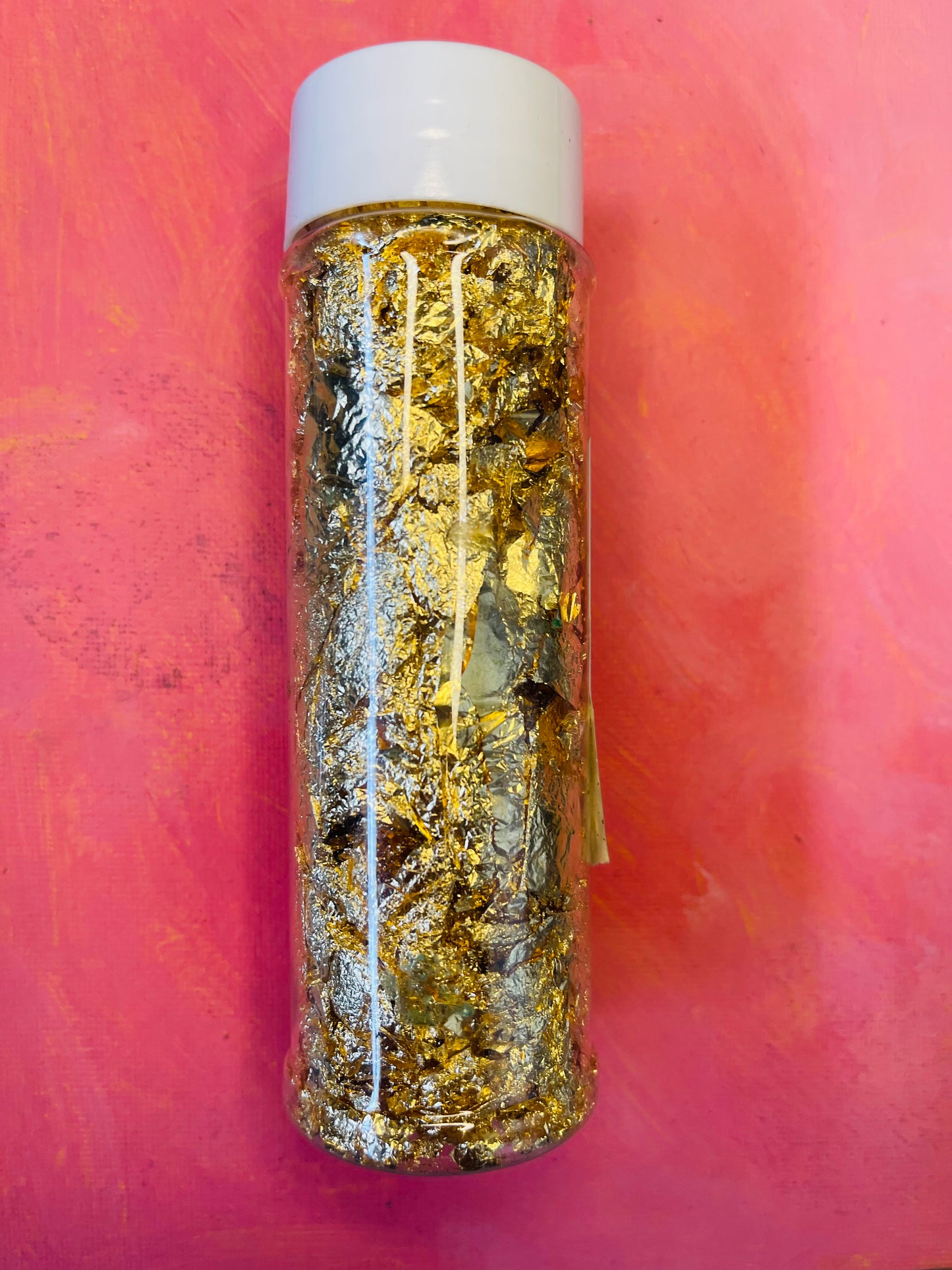 GOLD LEAF FLAKES 0.5 OZ