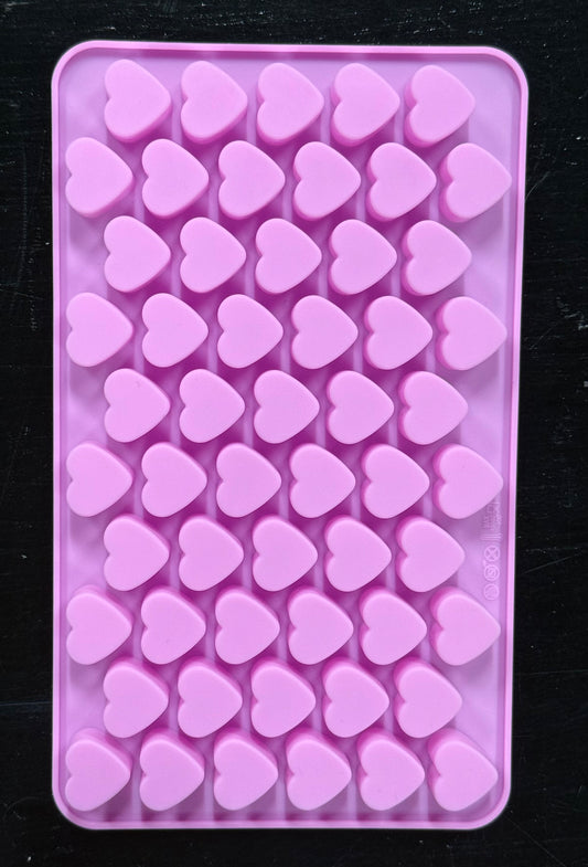 MOLD SILICONE 55 MINI HEARTS