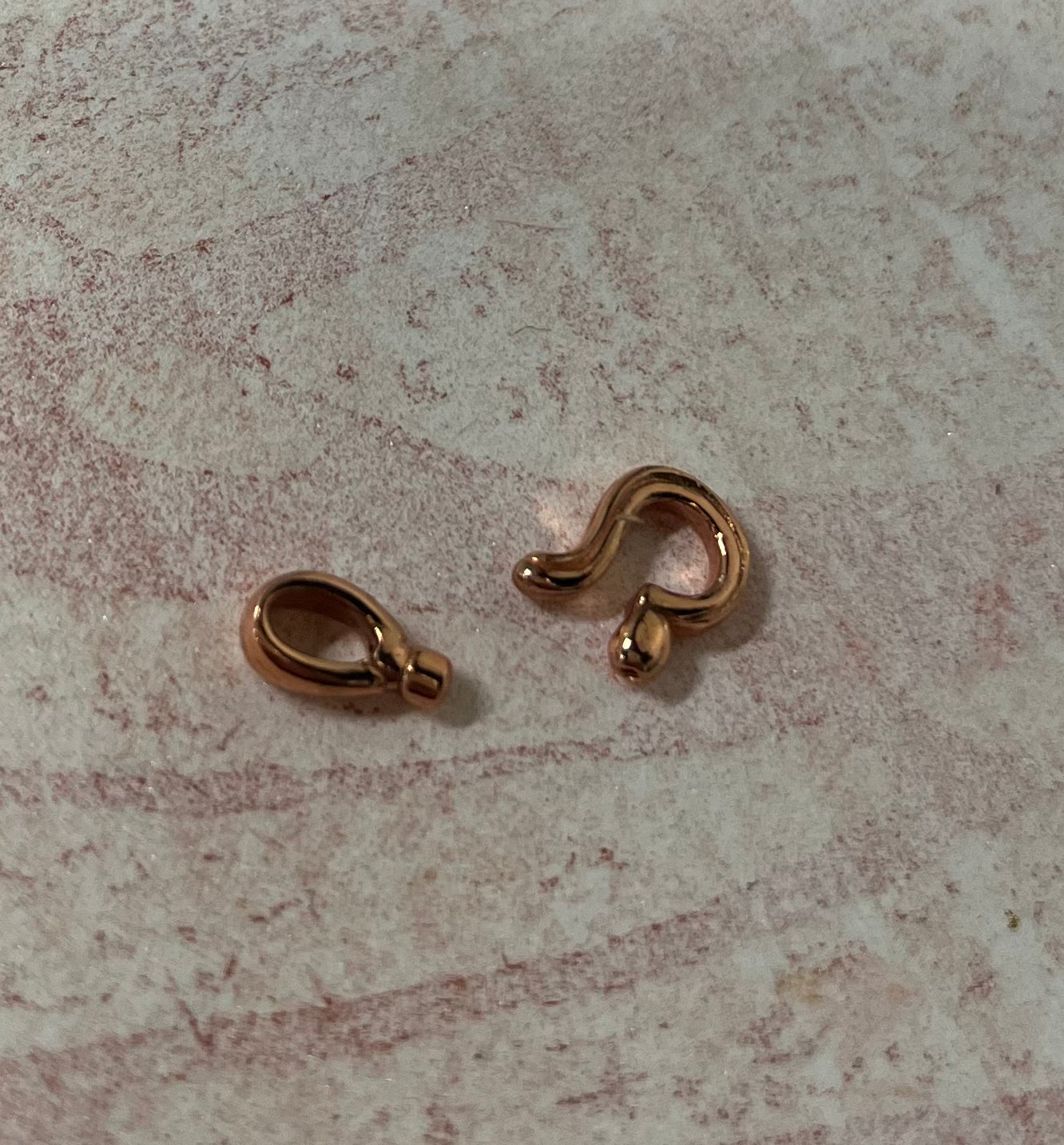 Clasp hook & eye