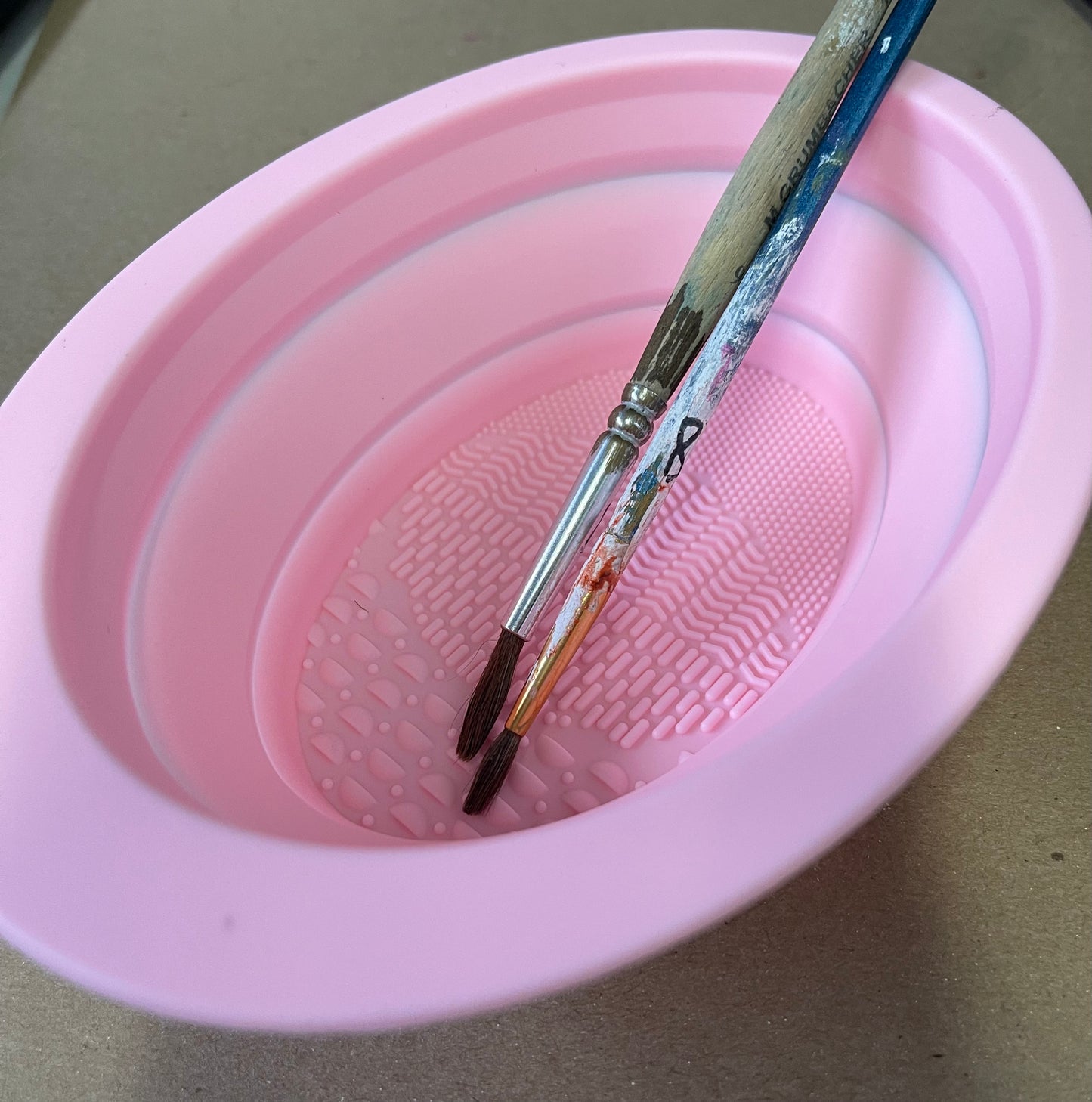 BRUSH CLEANER CUP SILICONE 1 PC