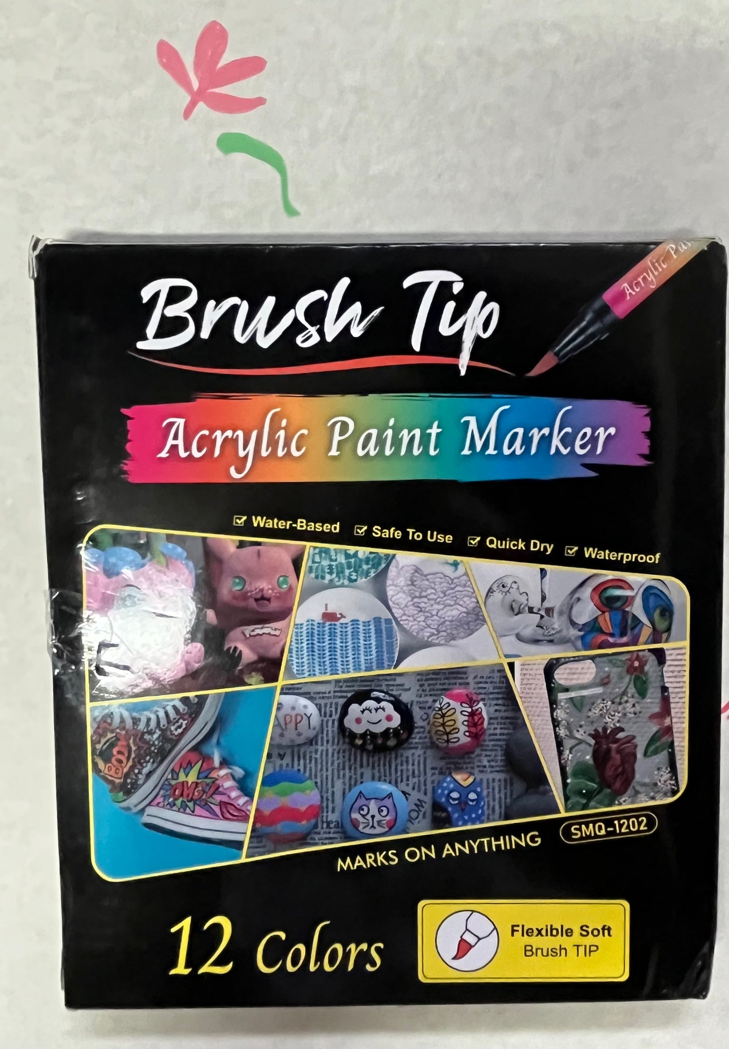 MARKER SET ACRYLIC SOFT BRUSH