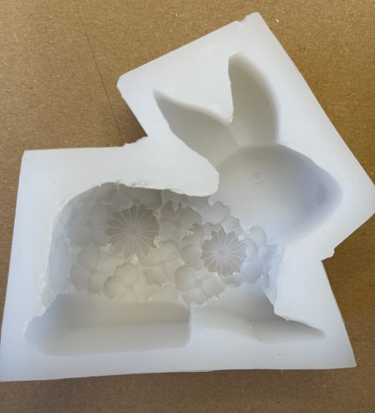 MOLD EASTER BUNNY SILICONE 1 PC