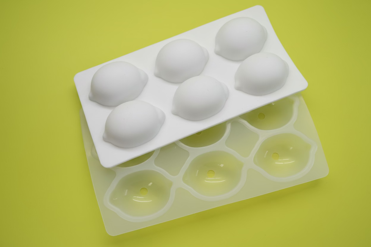 SILICONE MOLD LEMON 6 CAVITIES 2 PIECES