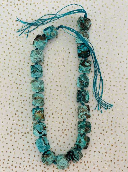 Ocean Jasper octagon faceted