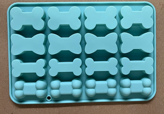 MOLDE 16 HUESITOS DOG TAG