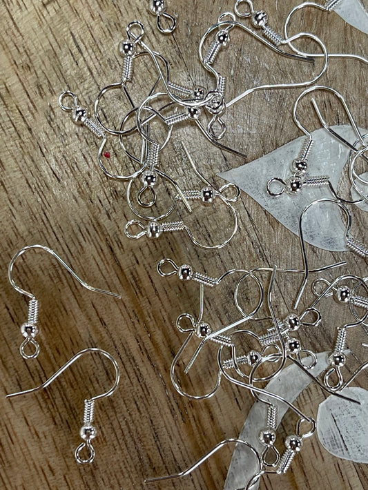 EARRING HOOK SP 19MM 20 PR