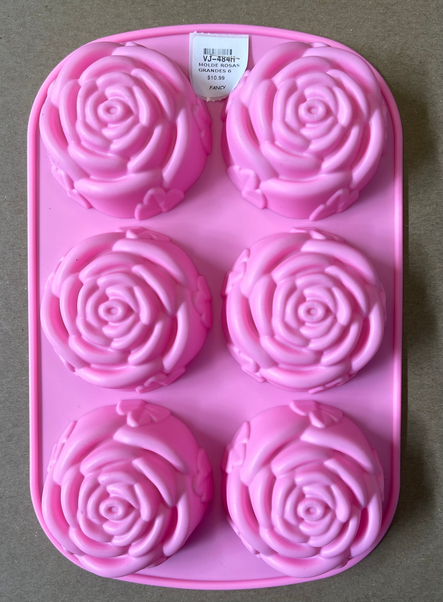 MOLDE ROSAS GRANDES 6