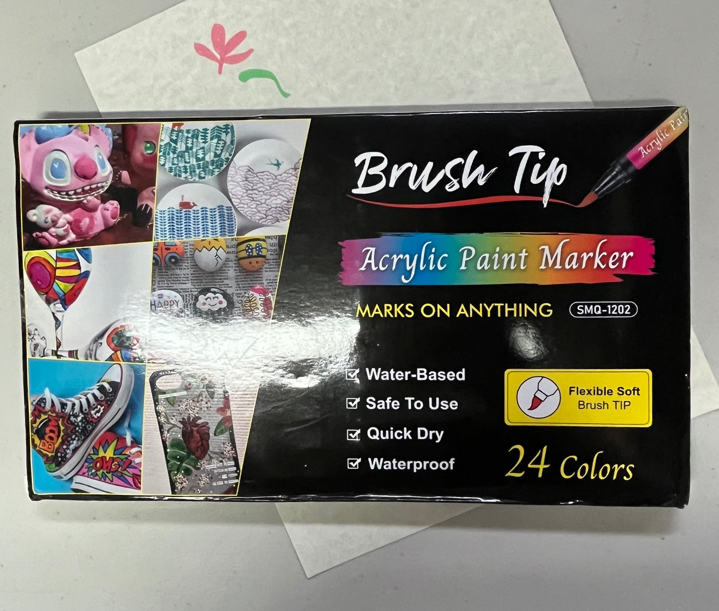 MARKER SET ACRYLIC SOFT BRUSH
