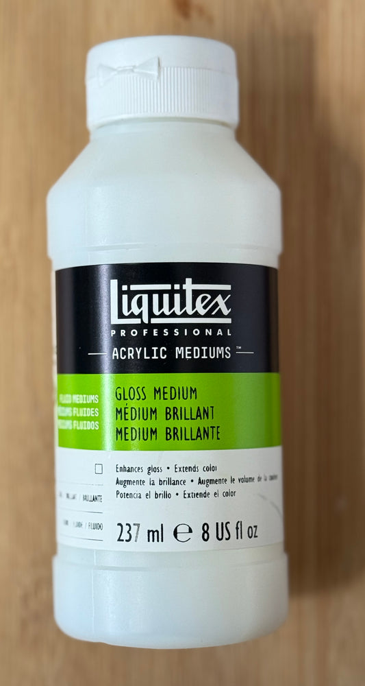 GLOSS MEDIUM AND VARNISH 8 OZ
