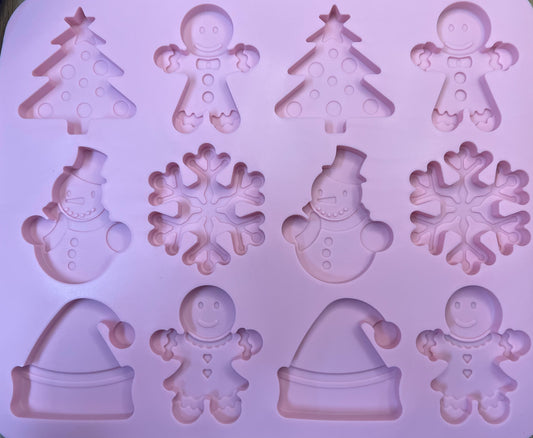 MOLD SNOWFLAKES, XMAS THEMES 1 PC