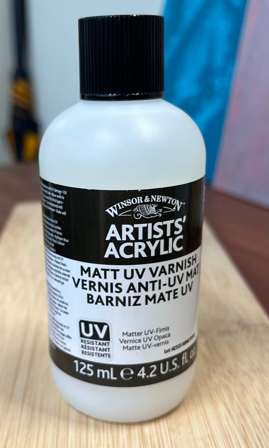 ACRYLIC MEDIUM MATTE UV VARNISH 125ML