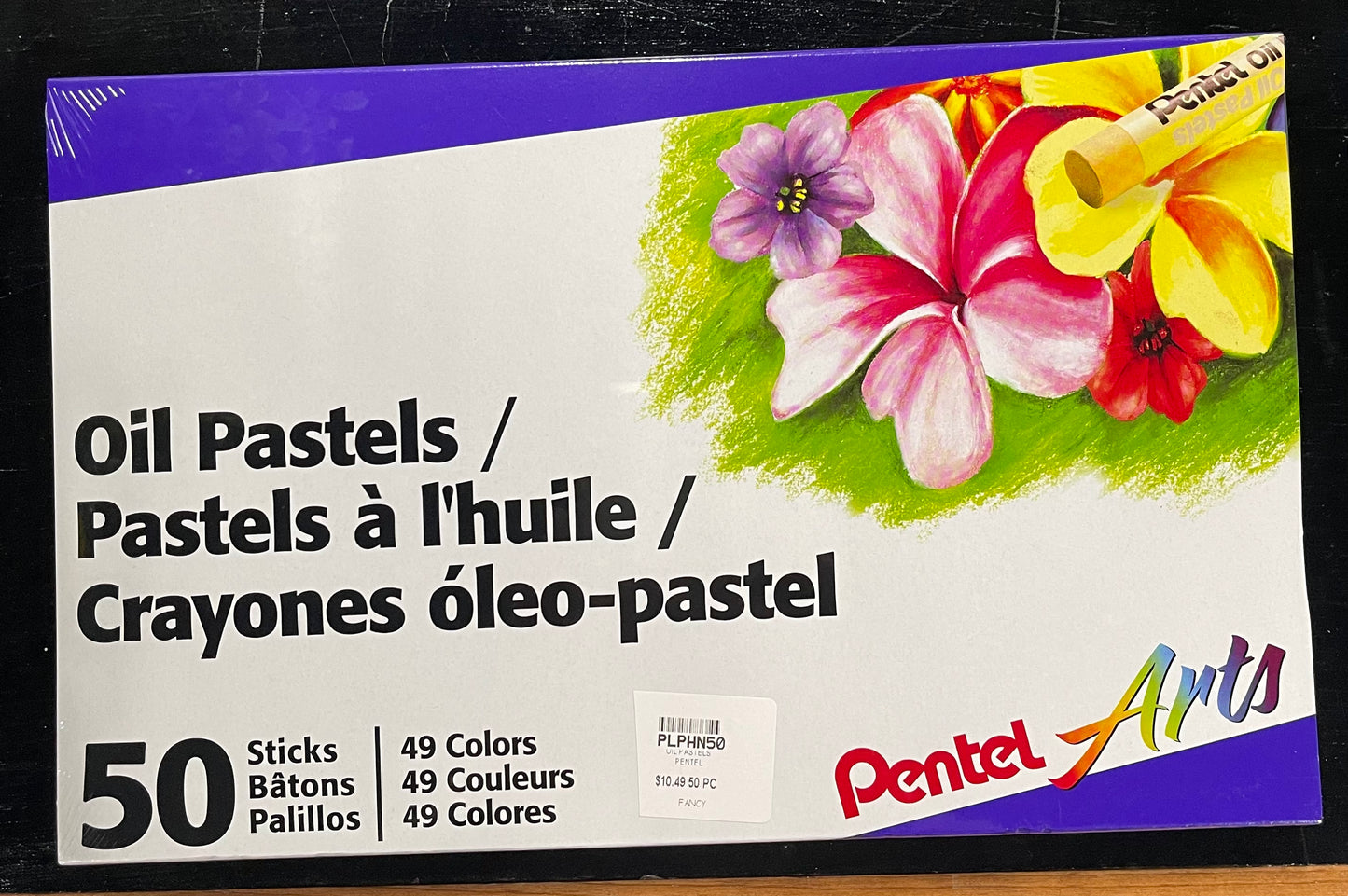 OIL PASTELS PENTEL 50PC