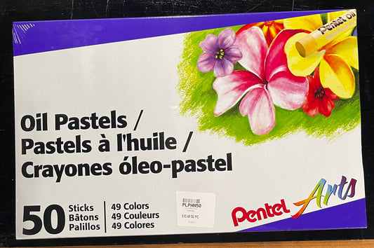OIL PASTELS PENTEL 50PC