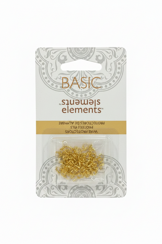 WIRE GUARD PROTECTOR 0.56MM GOLD PLATE 50PC