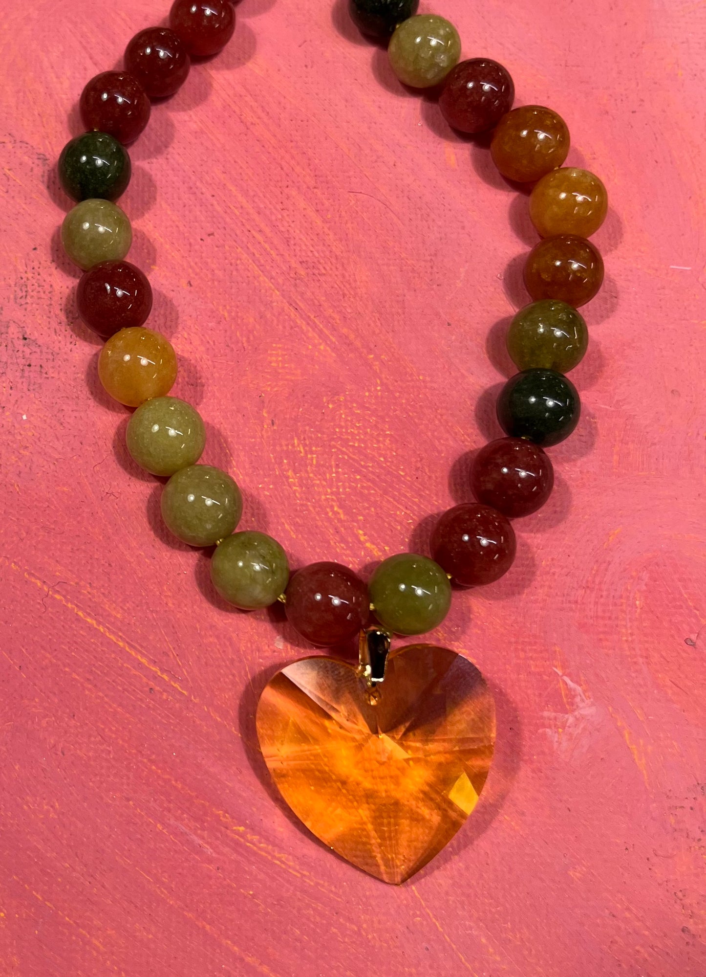 Heart Swarovski pendant