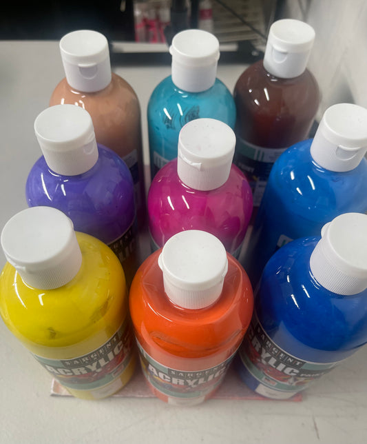 ACRYLIC PAINT SARGENTS OR NICPRO 16 OZ