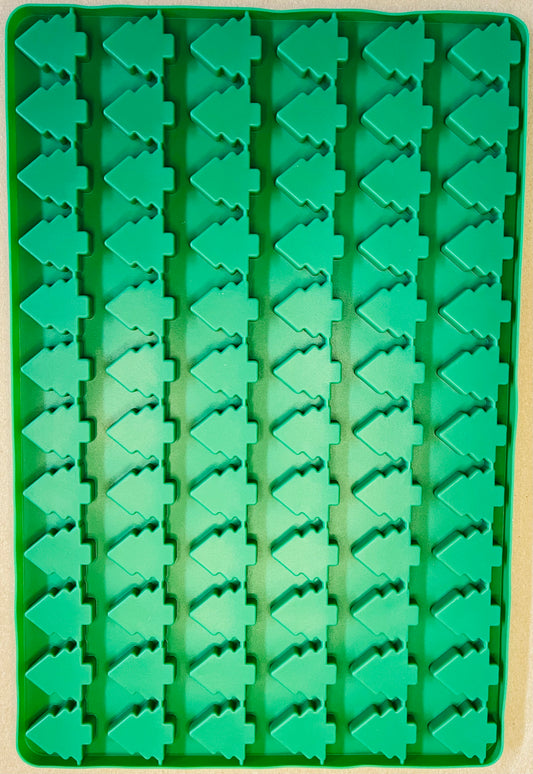 MINI CHRISTMAS TREE silicone MOLD 72 CAVITIES