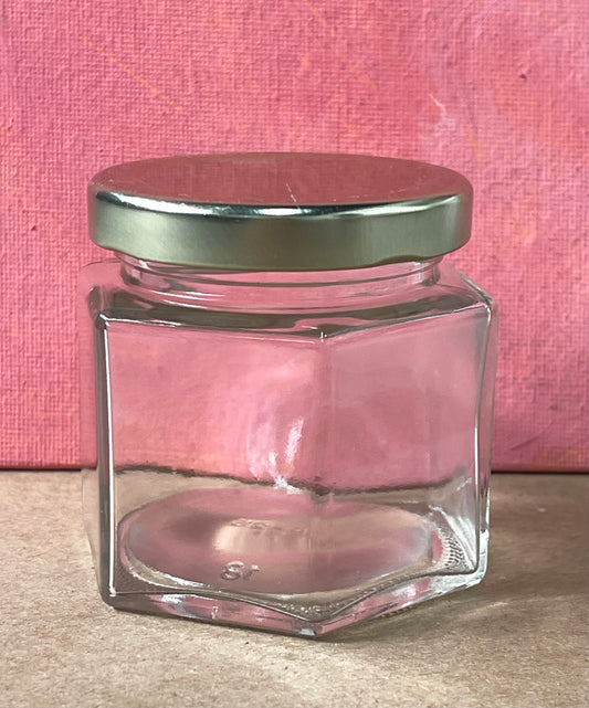 HEX JAR 4 OZ TAPA DORADA O VERDE 1 OR 10 PCS