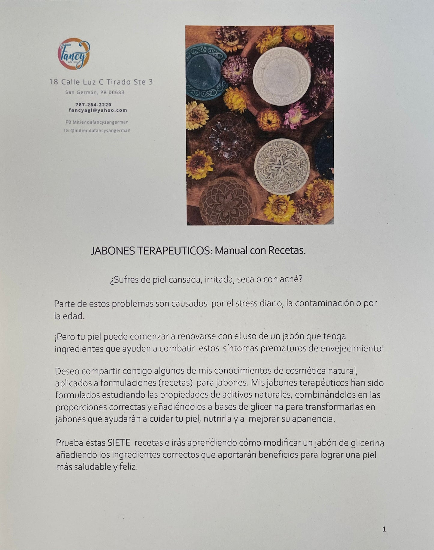MANUAL KIT JABONES TERAPEUTICOS