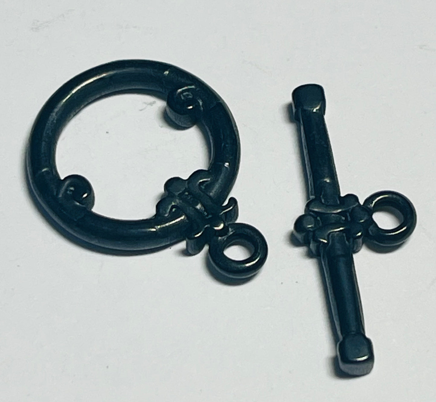 Toggle 21x15mm stainless steel black 1 pc