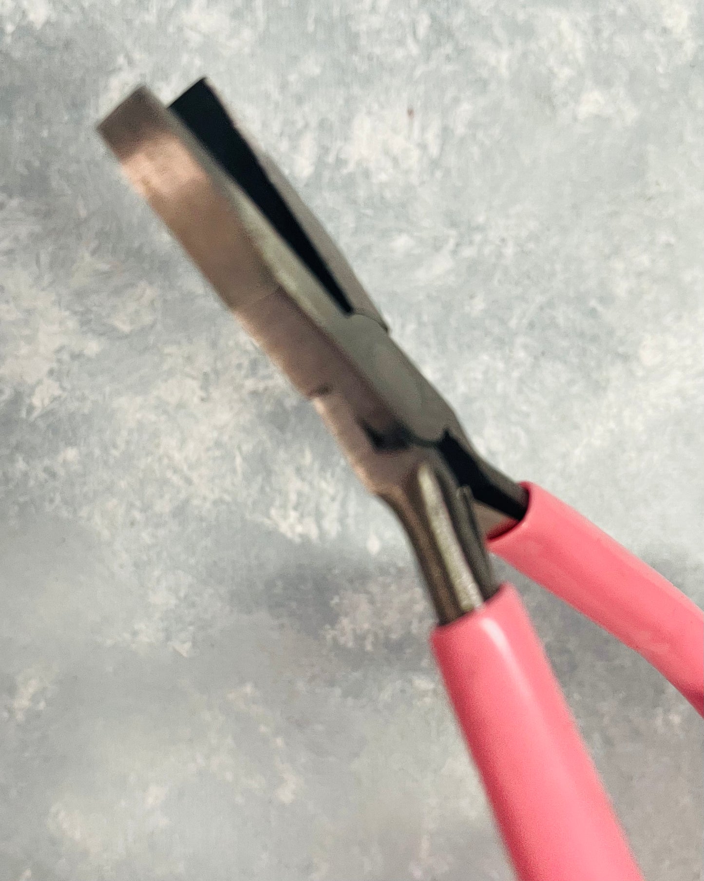 Plier flat nose pink 1 pc
