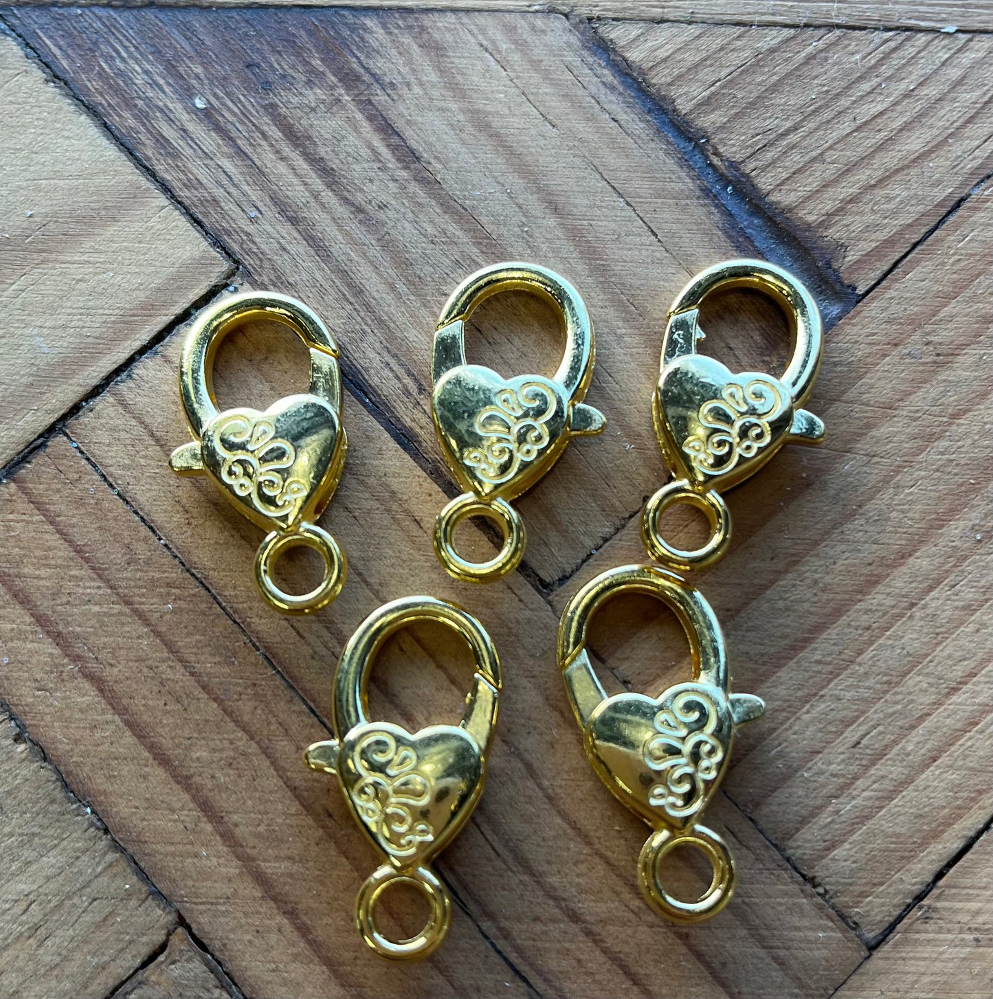Lobster heart engraved