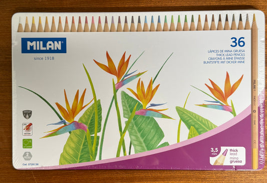 PENCIL SET 36 COLORS MILAN