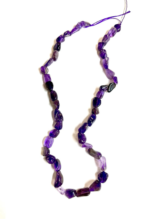 AMETHYST NUGGET 5X19MM