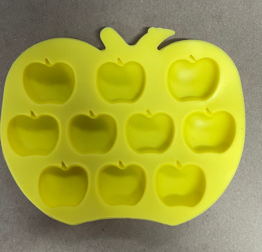 MOLD SILICONE APPLE 10 CAVITIES