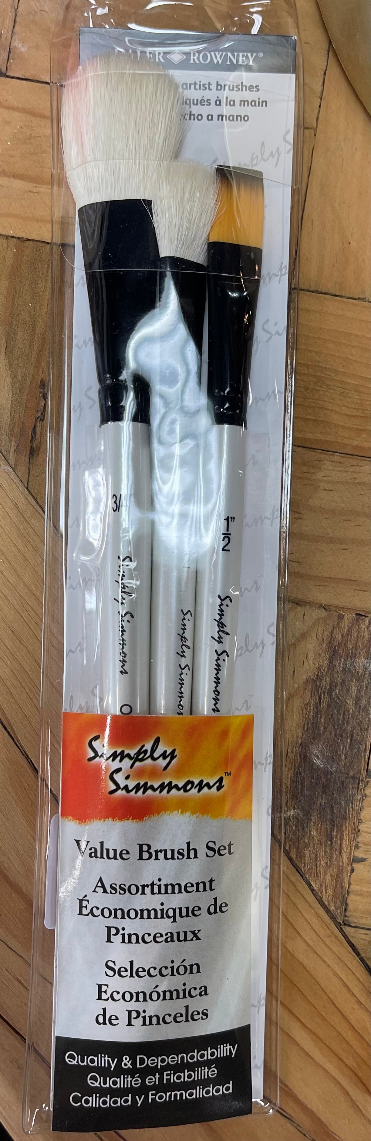 BRUSH FILBERT #8 SIMPLY SIMMONS 1 PC