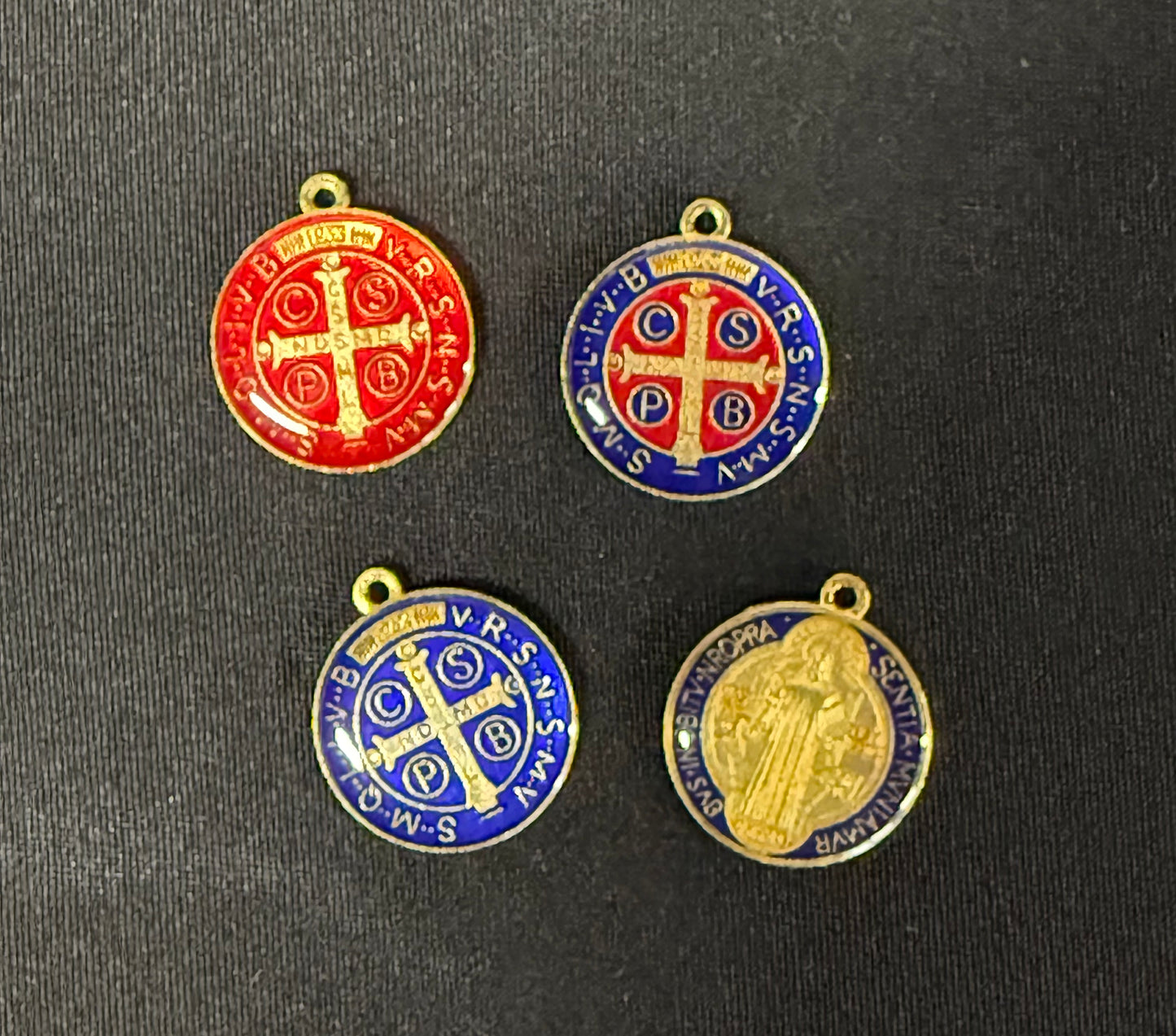 MEDAL ST BENEDICT 20MM GOLD PLATE 1 PD