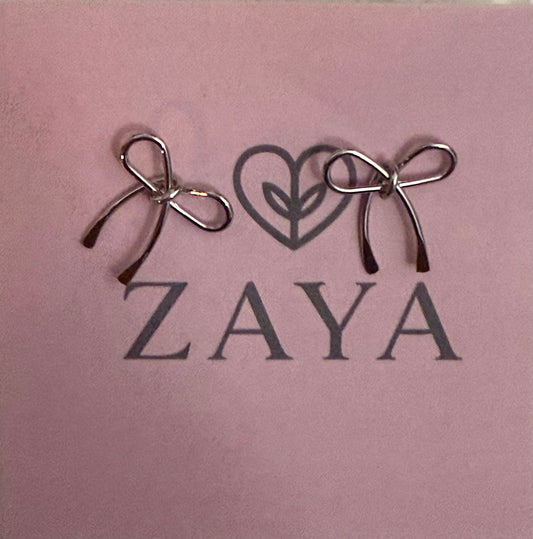 LITTLE BOW POST EARRING