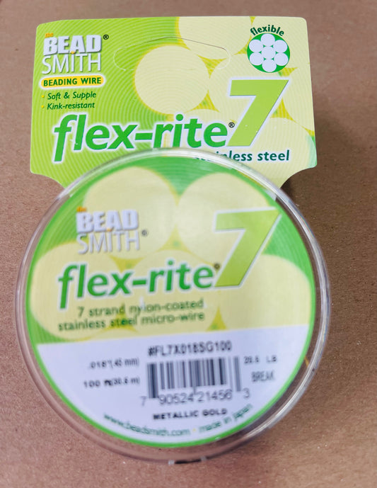 FLEXRITE 7 STRAND .018 CLEAR 100 FT