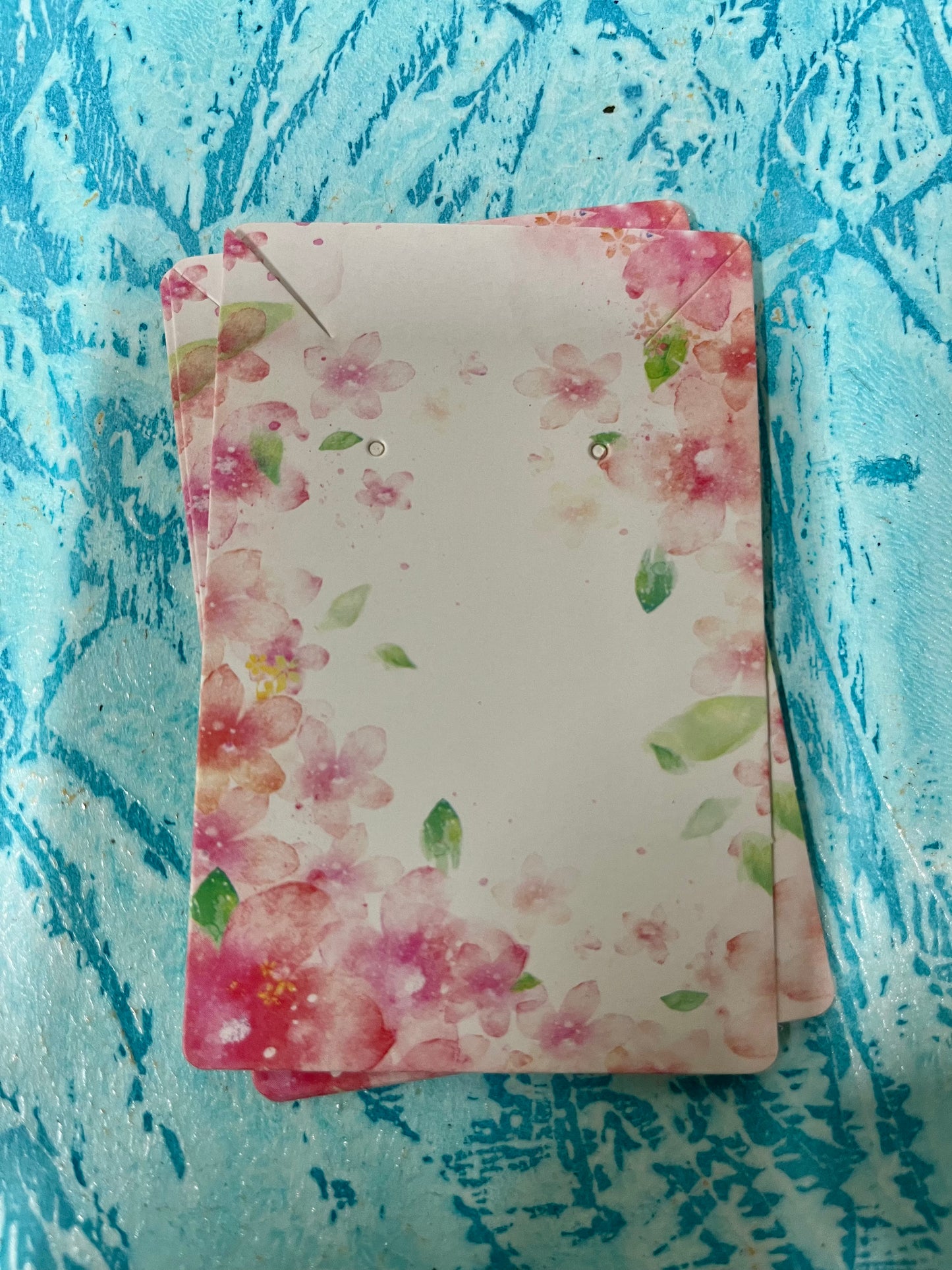 DISPLAY CARD FOR JEWELRY 9X6CM 20 PC