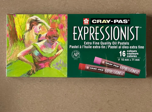 OIL PASTEL EXPRESSIONIST 16 PC CRAY-PAS