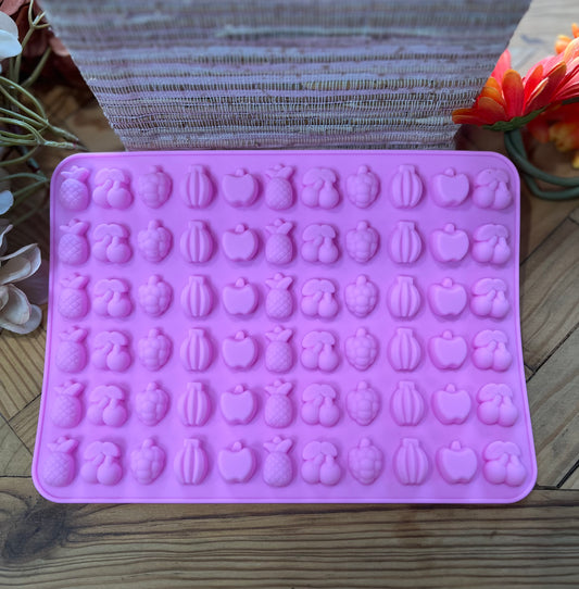 MOLD SILICONE MINI FRUITS