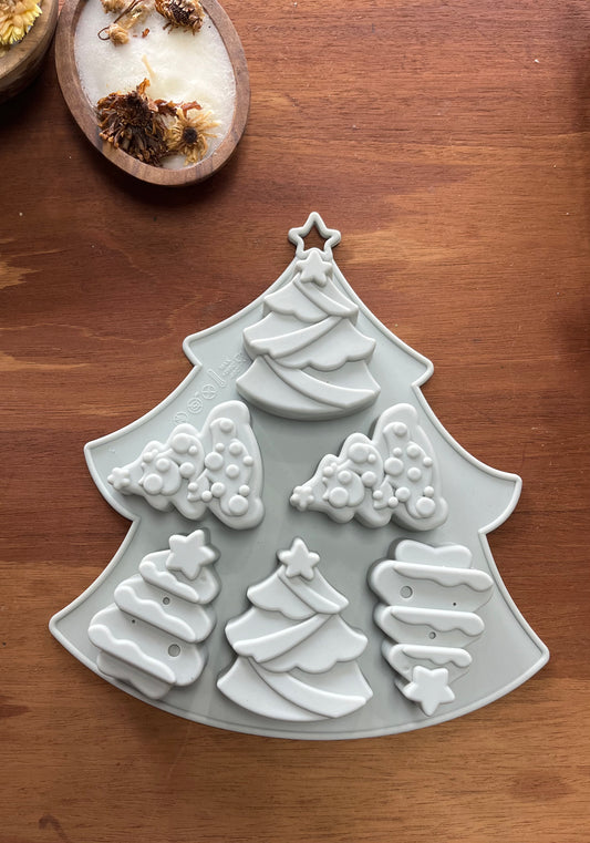 MOLDE SILICON XMAS TREES