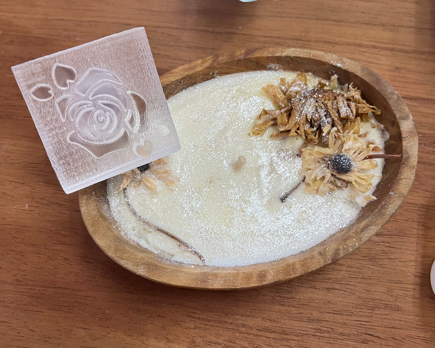 SOAP STAMP LEAF, ROSE OR FACE 1 PC